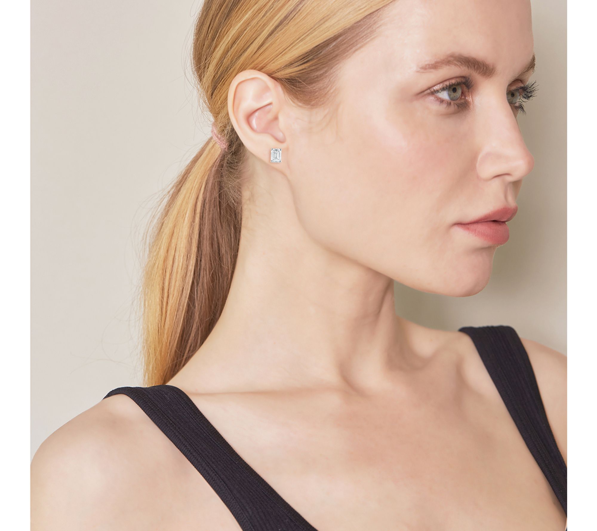 Fire Light Lab Grown Diamond Necklace & Earring Set, 14K Gold