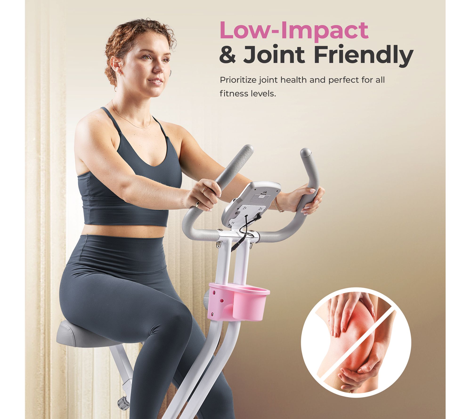 Sunny Fitness Foldable Magnetic Exercise X-BikePro