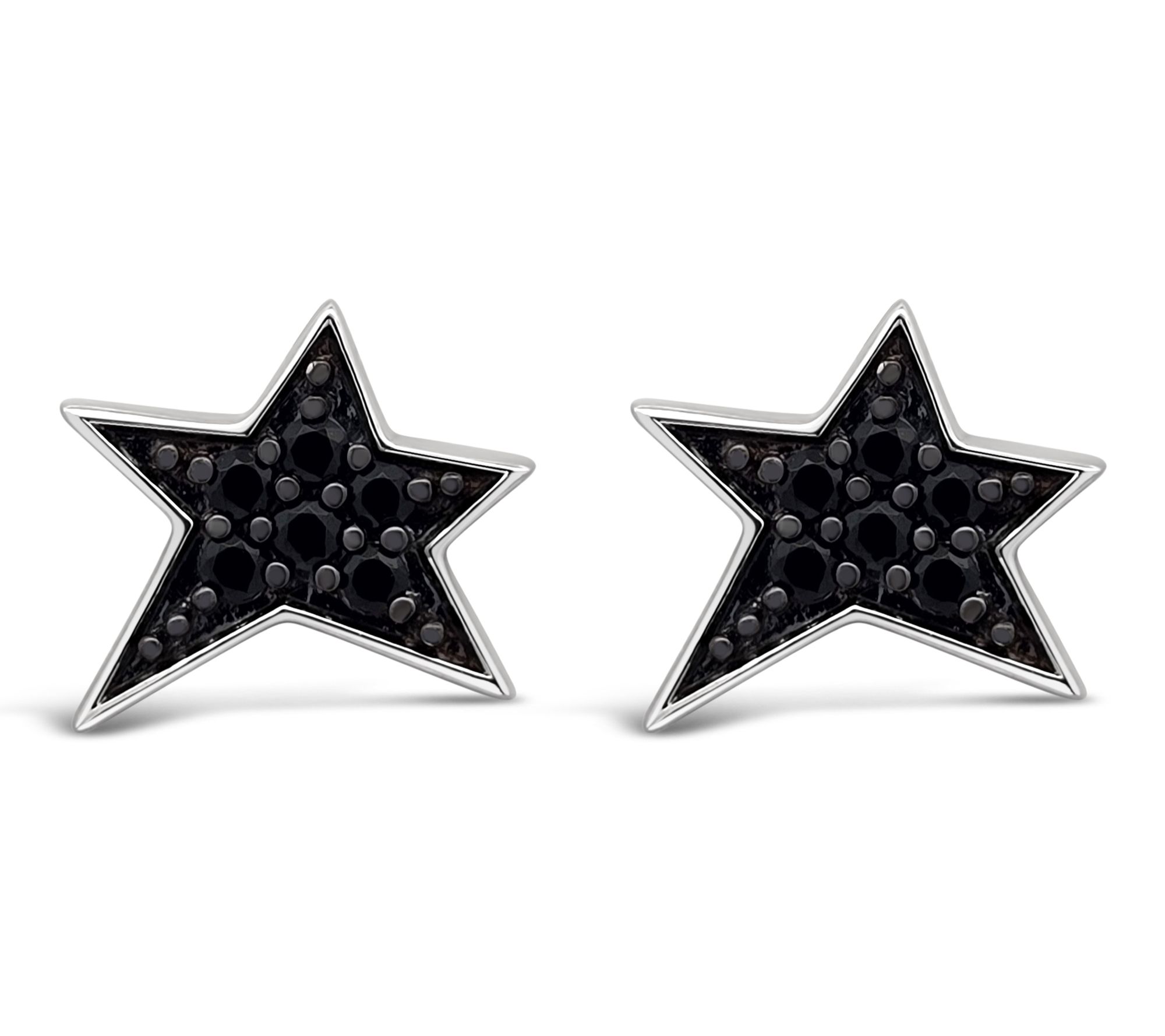 Margo Manhattan Sterling Silver Gemstone Starbrite Earrings