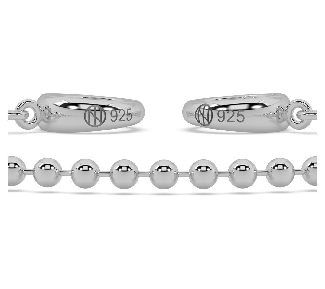 ONI Fine Jewelry Sterling Silver Baby Sphere Bracelet