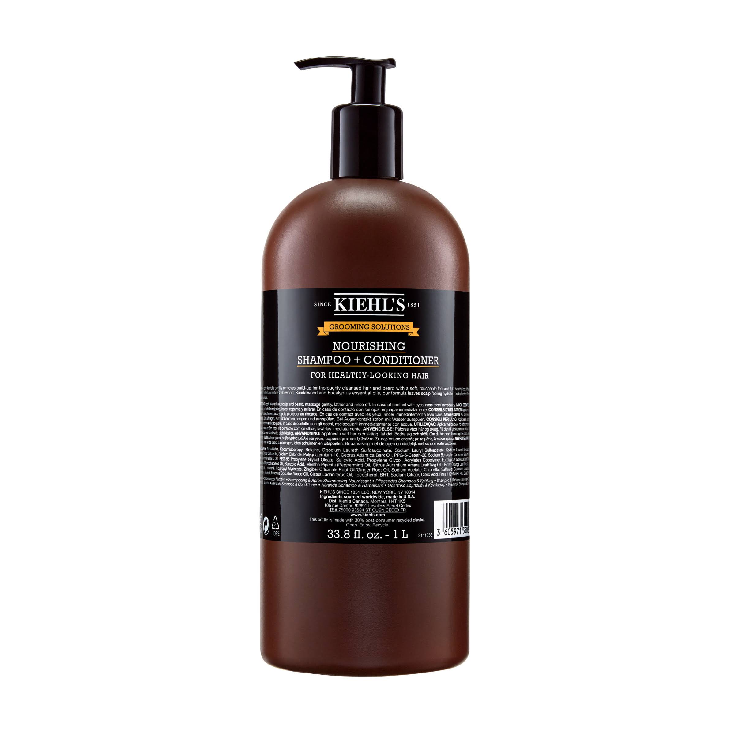 Kiehl&s Since 1851 Grooming Solutions Nourishing Shampoo + Conditioner