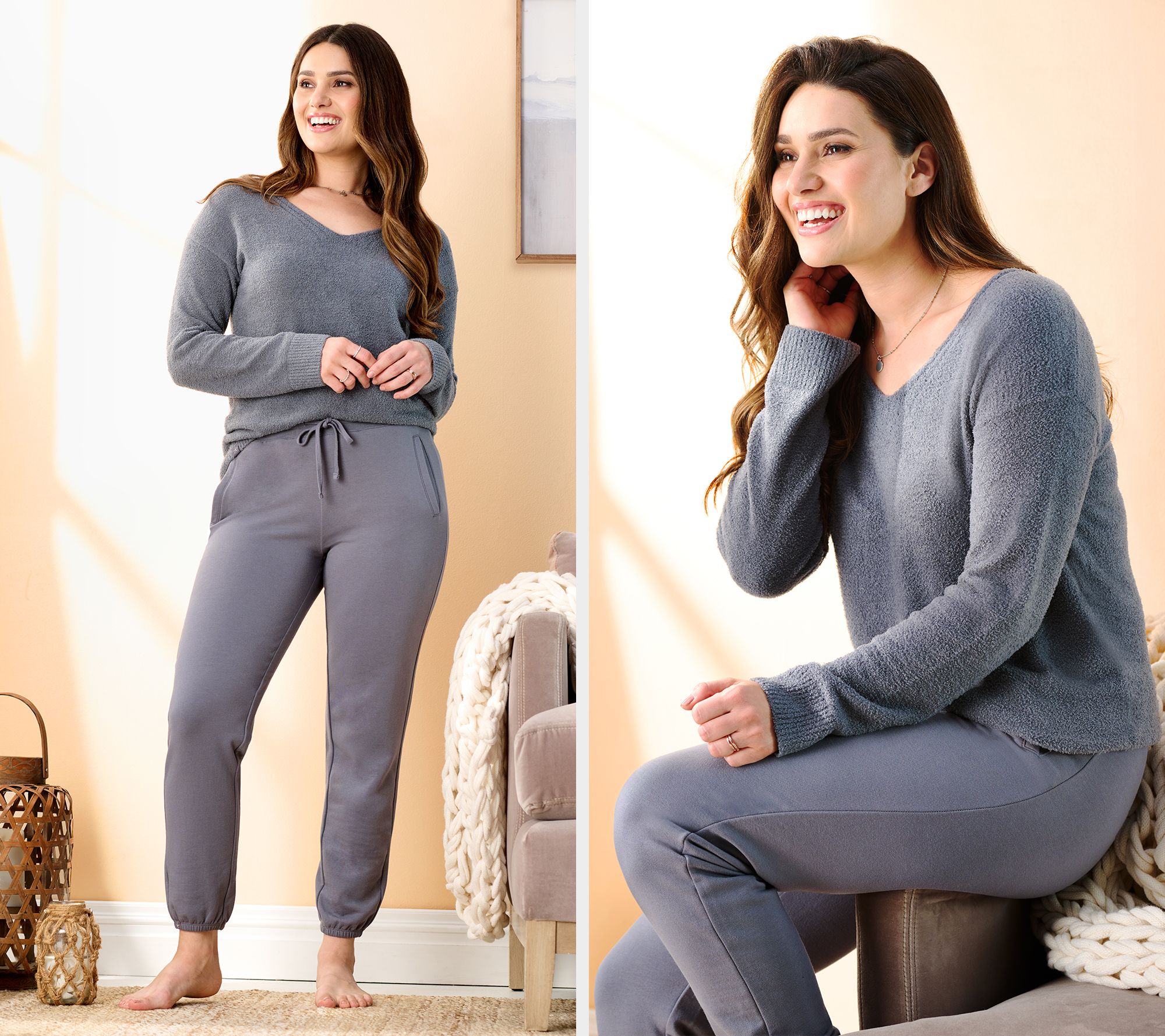 Barefoot Dreams Tall CozyChic Lite Pullover & Lounge Pant Set