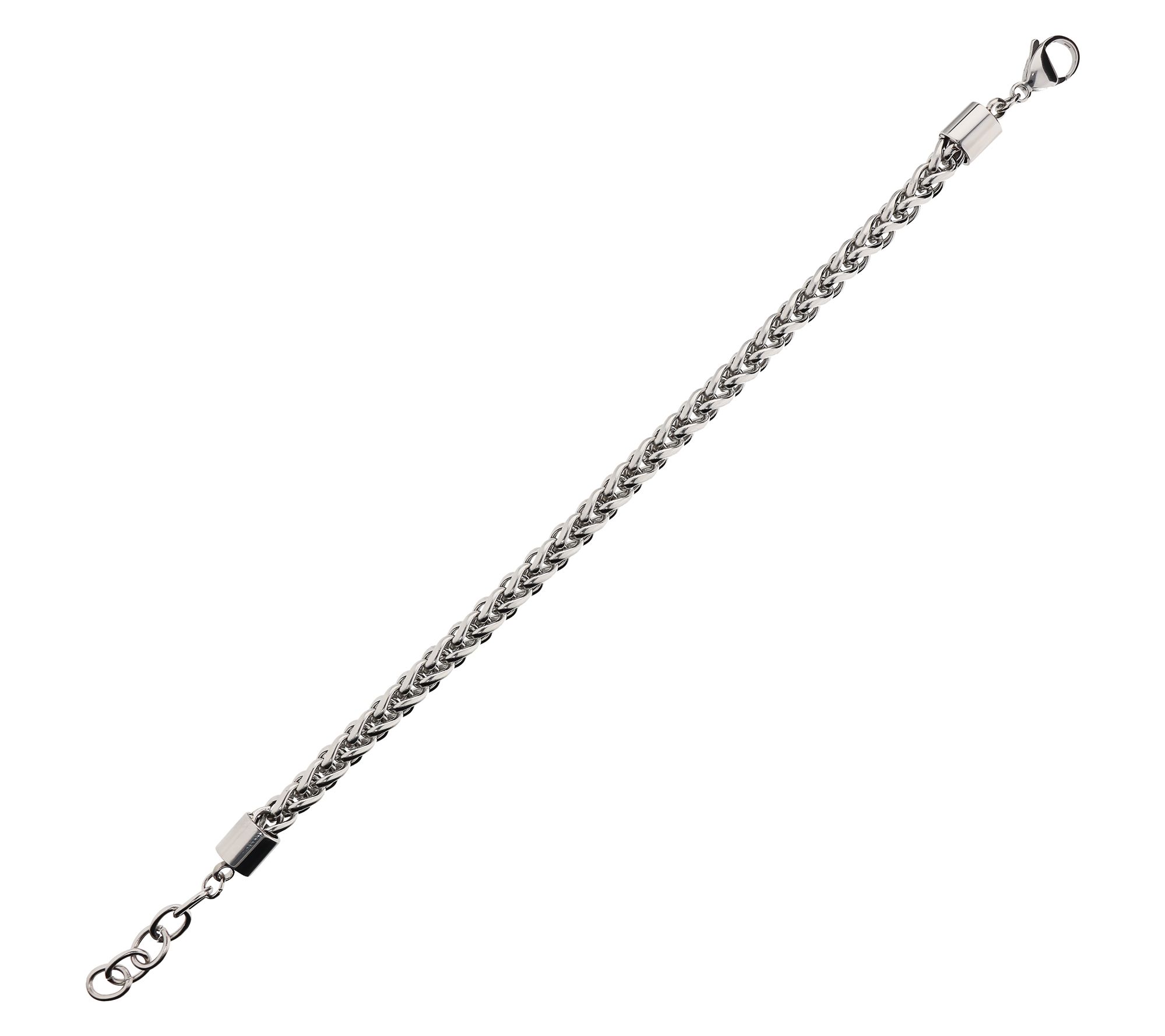 Steel By Design Men's Spiga Chain Bracelet