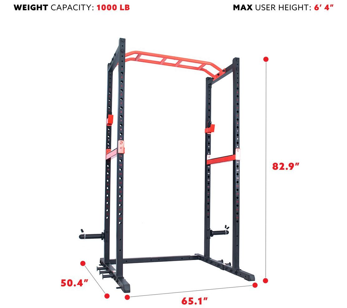 Sunny Health & Fitness Power Zone Strength RackSF-XF9925
