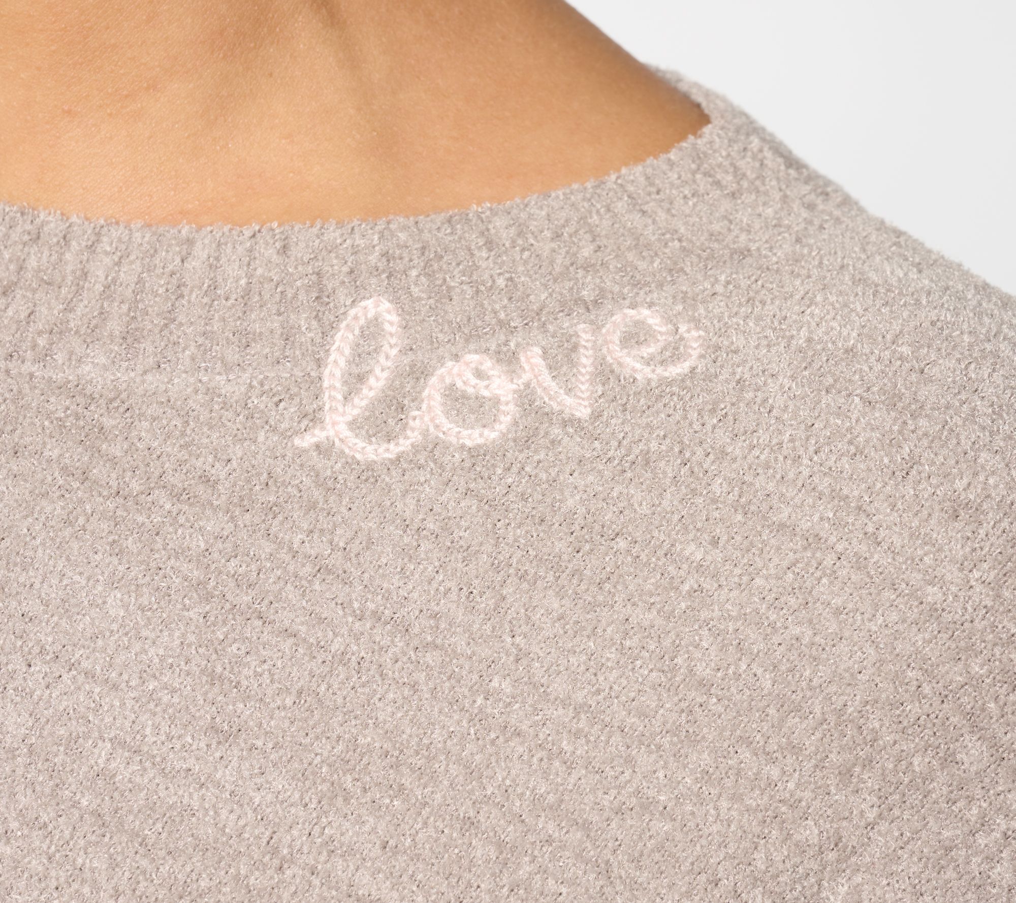Barefoot Dreams CozyChic Ultra Lite Love Crewneck