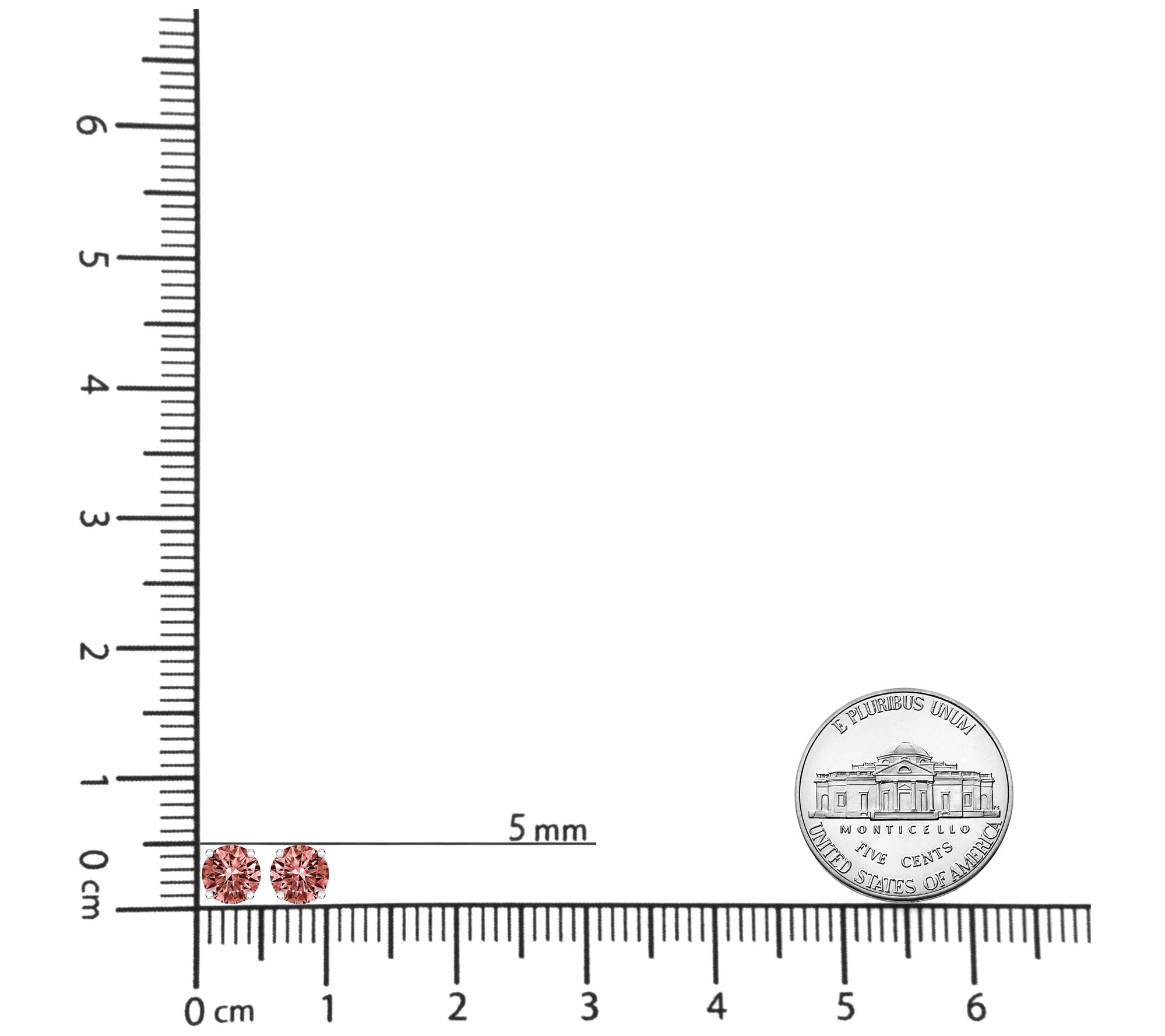 Haus of Brilliance Lab Grown Pink Diamond Earrings, 14K Gold