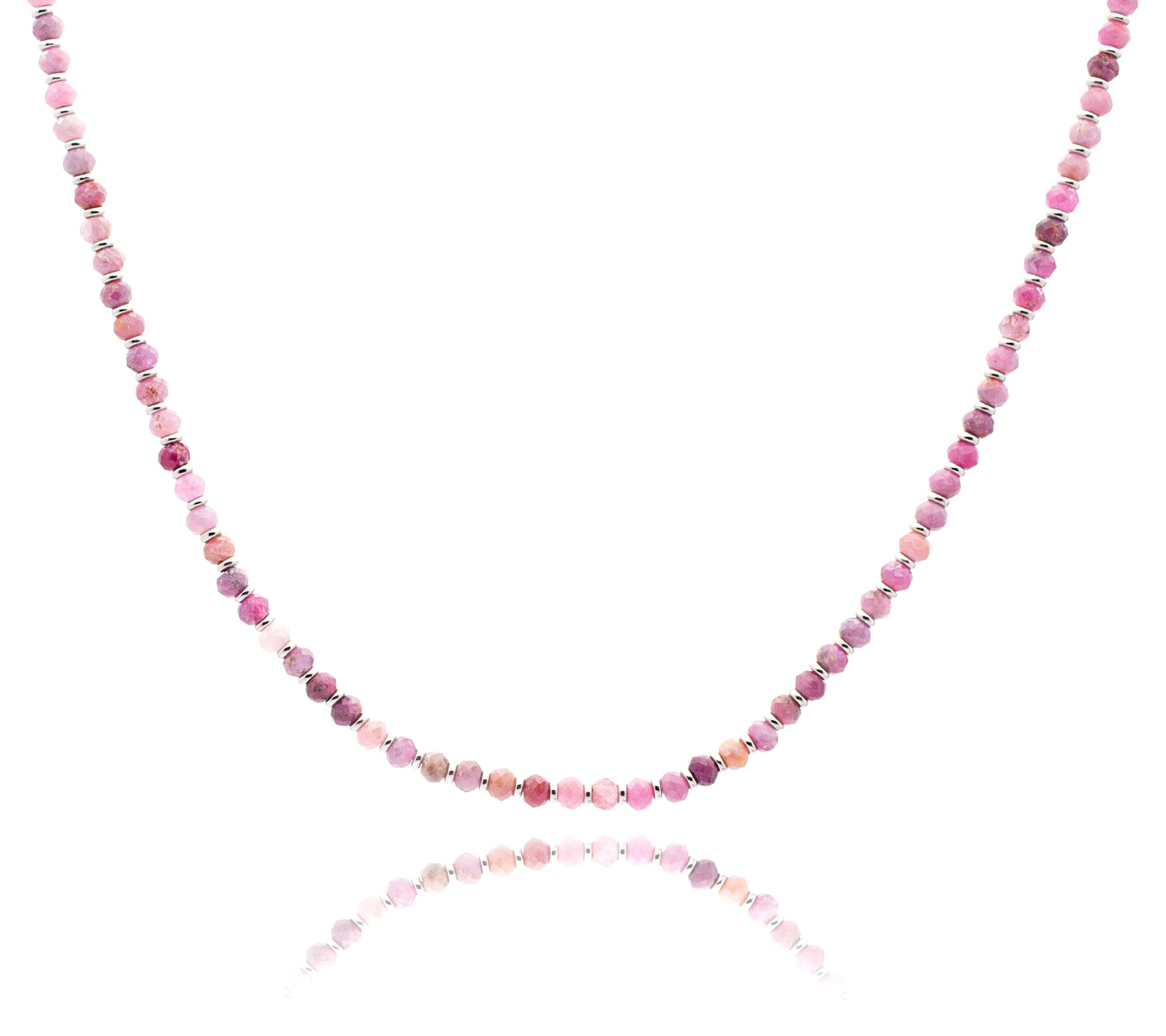 Or Paz Ruby Bead Necklace