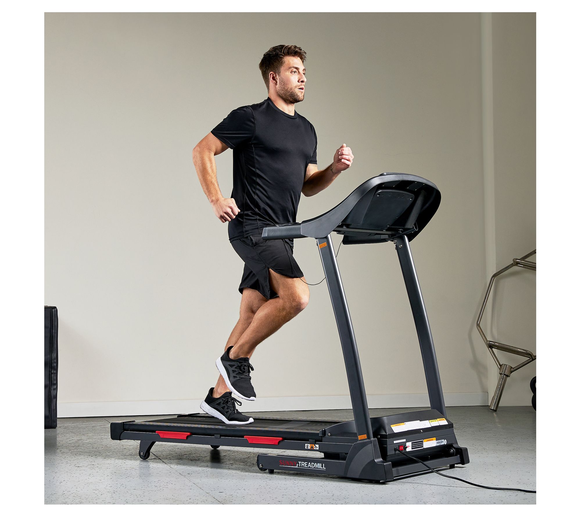 Sunny Health Fitness Premium Smart Treadmill with Bluetooth