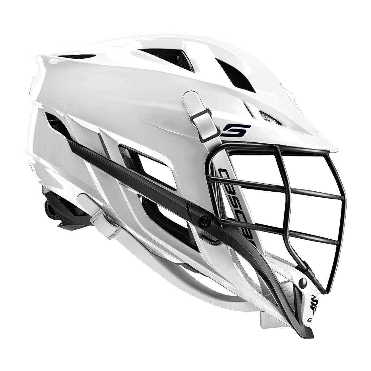 Cascade S Youth Lacrosse Helmet - White