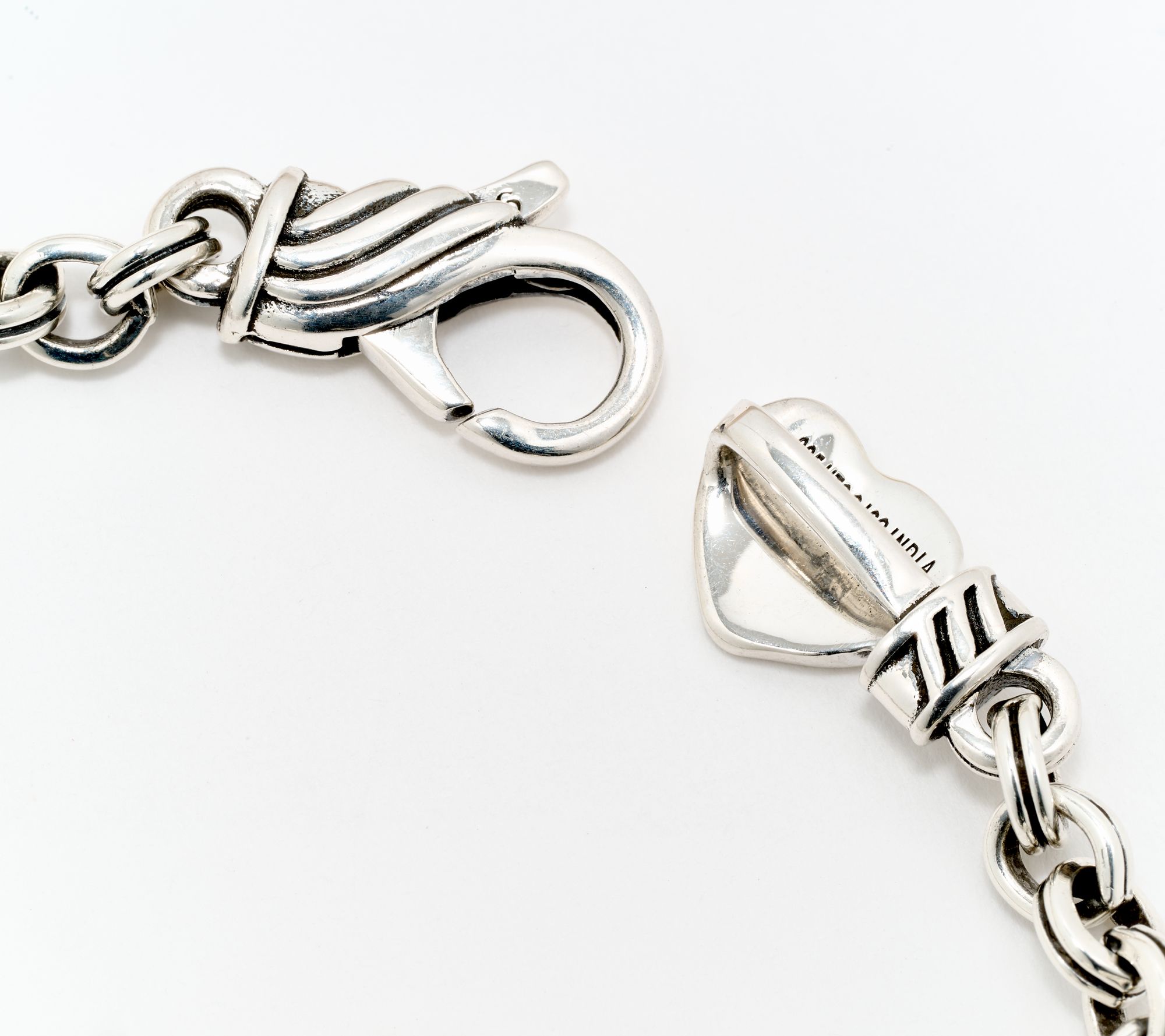 Christian James by Scott Grimes Sterling Silver Bead Rolo Bracelet, 8.4g