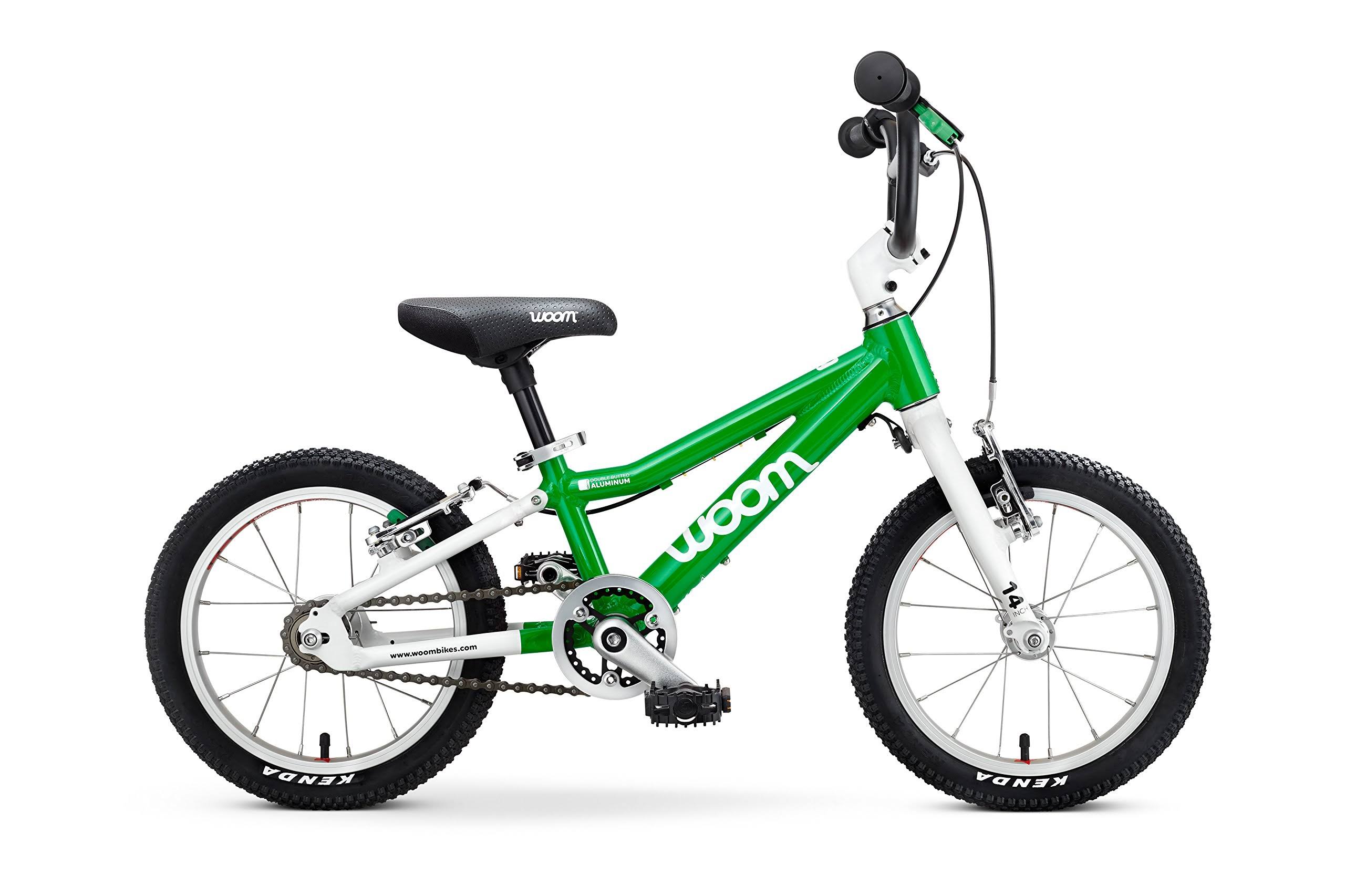 woom 2 | 14x22 Kids Bike - Green