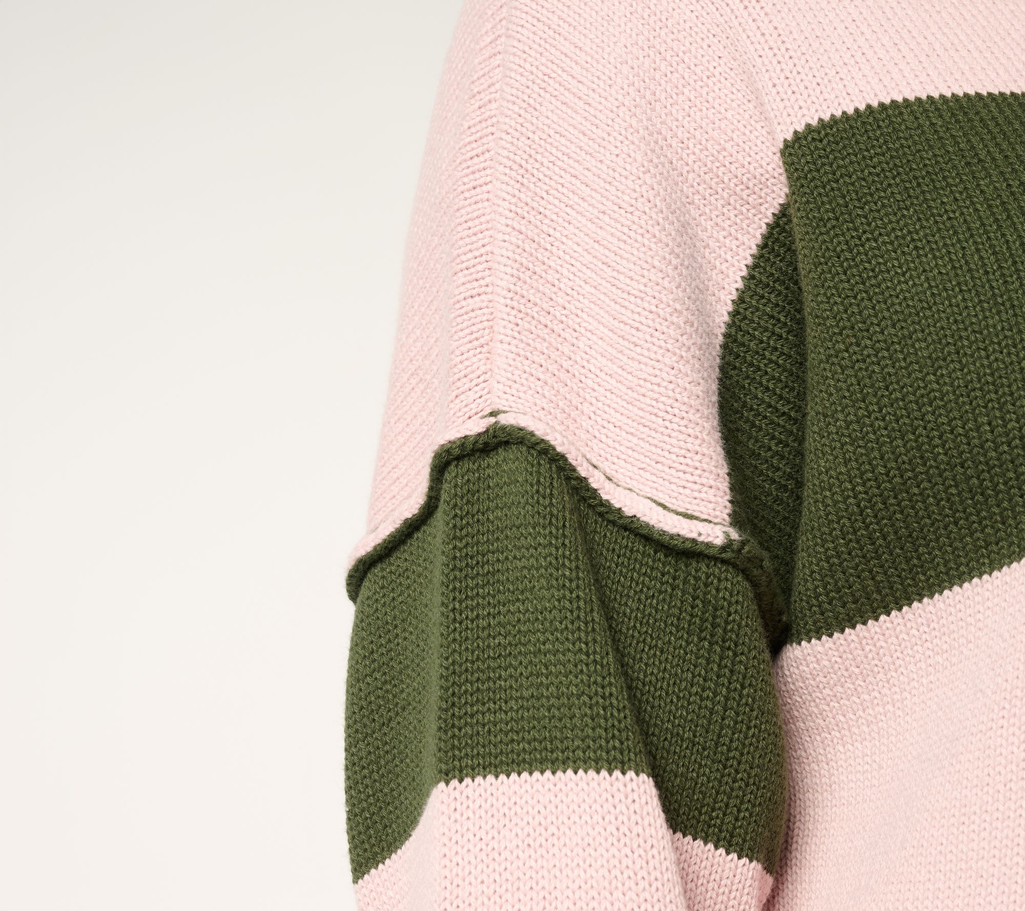 Studio Park x Amy Stran 100% Cotton One Shoulder Sweater