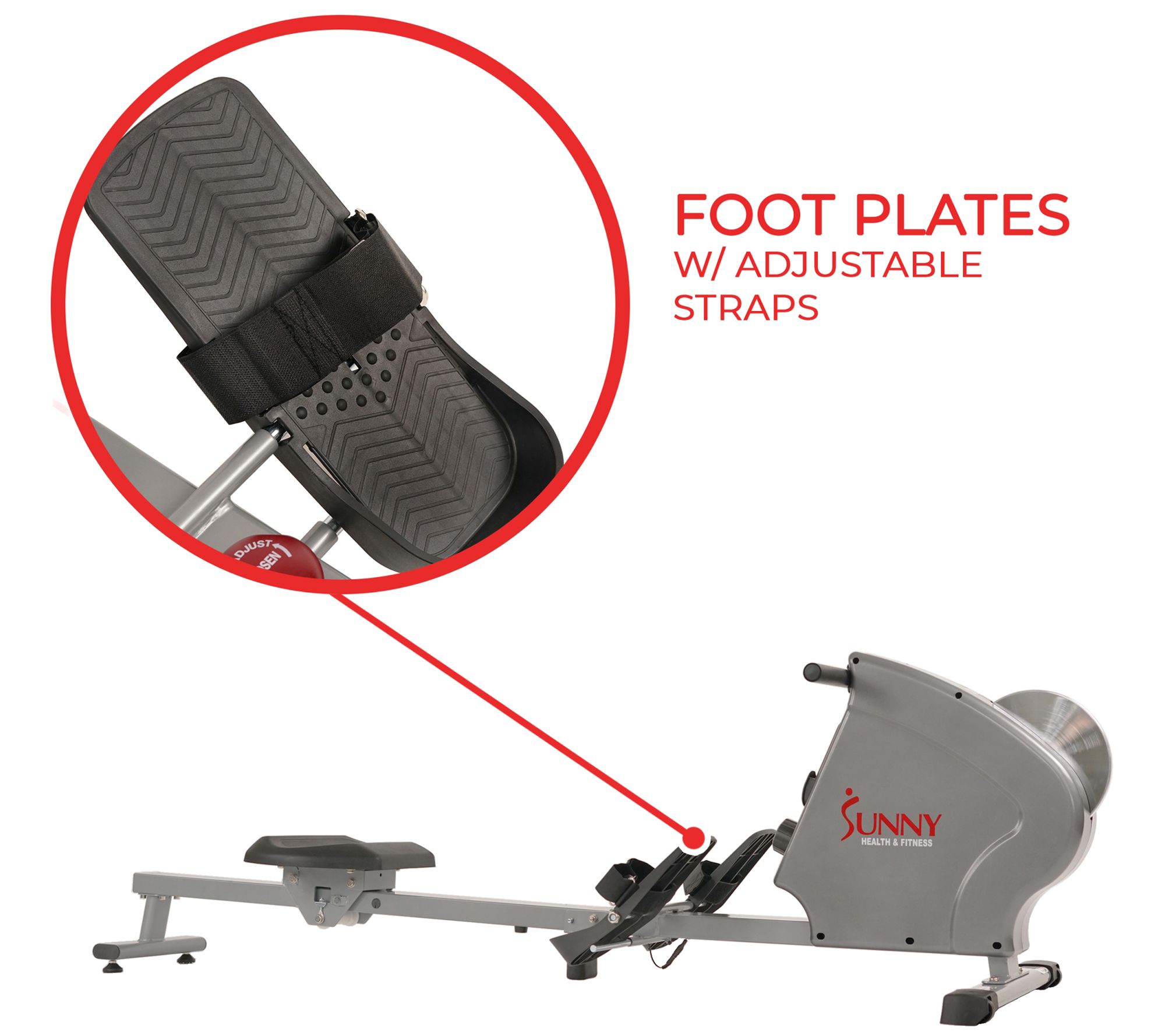 Sunny Health & Fitness Flywheel Rowing Machine