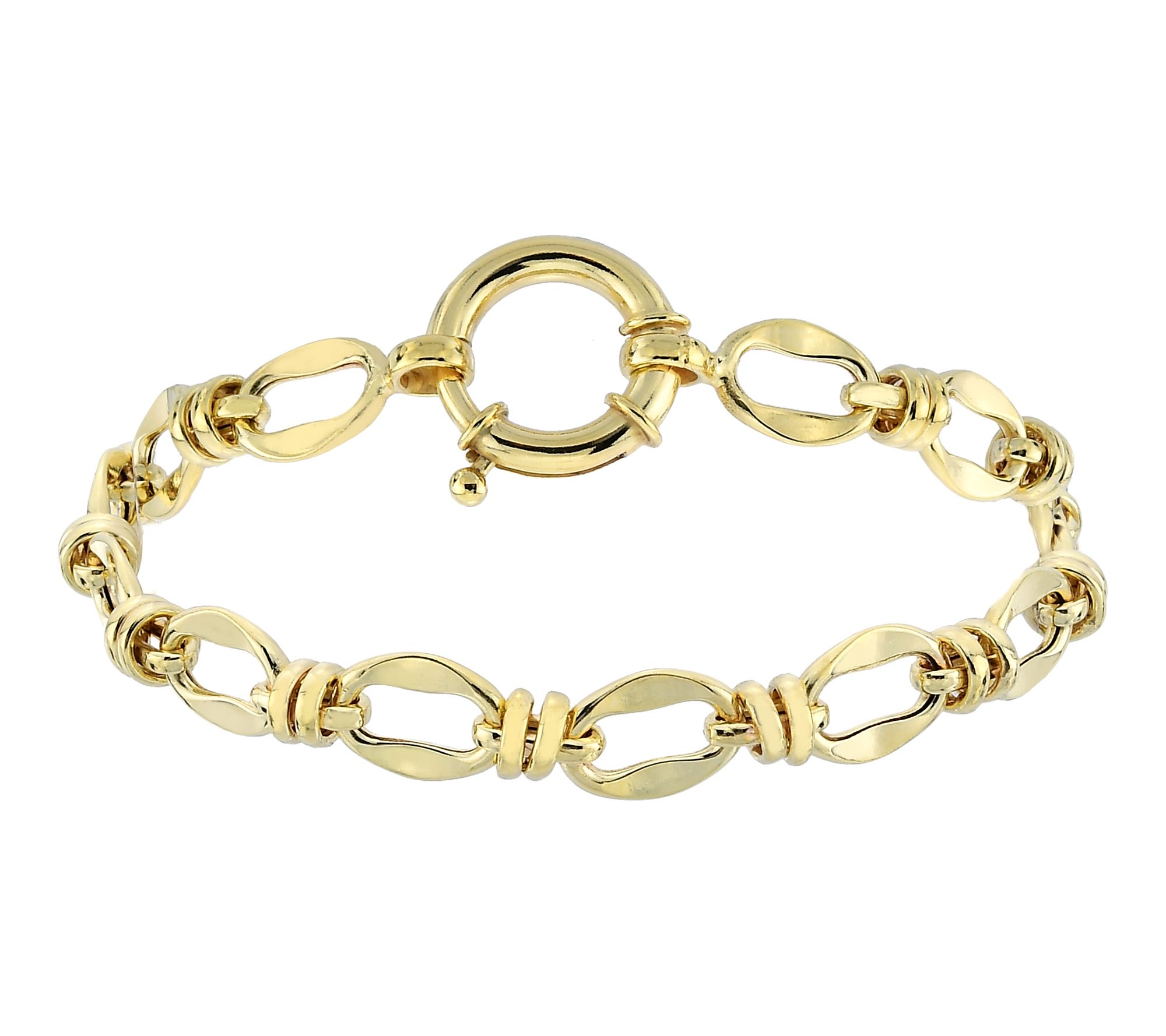 Silver Style Status Link Bracelet, Sterling Silver