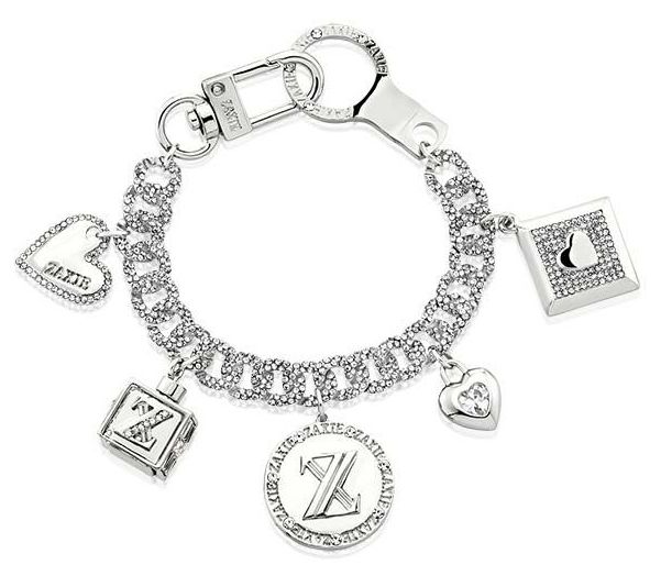 Zaxie x Stefanie Taylor Silvertone Melt My Heart Bracelet