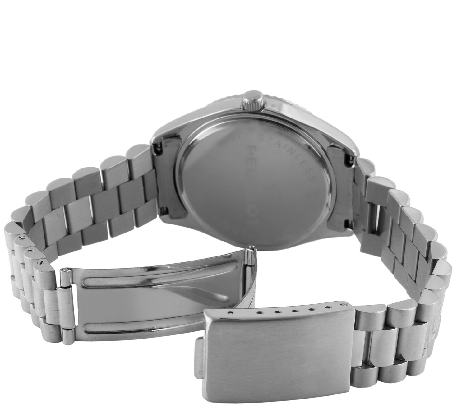Peugeot Men's Stainless Bedford Bracelet Watch