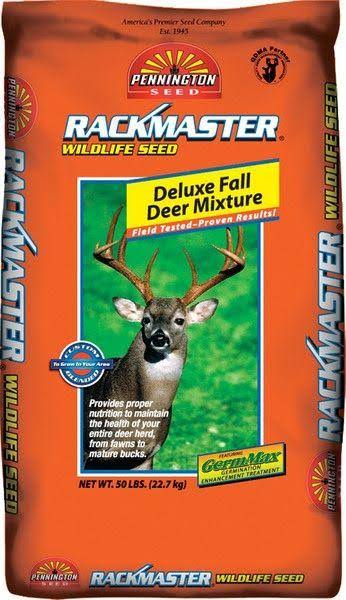 Rackmaster Deluxe Fall Deer Food Plot Seed Mix - 50 lbs