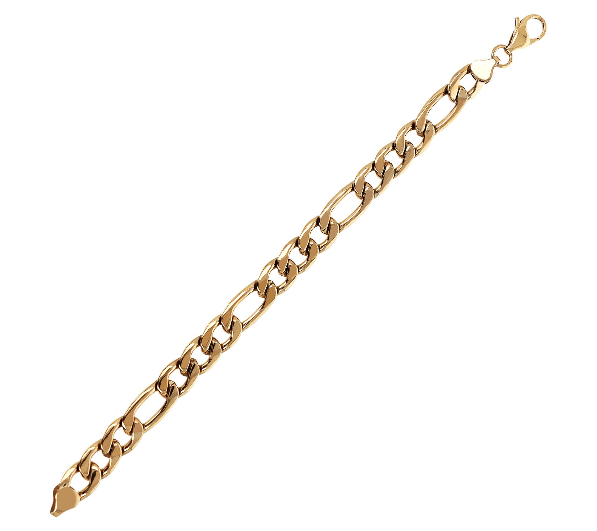 Steel by Design Men's Figaro Link Chain Bracelet