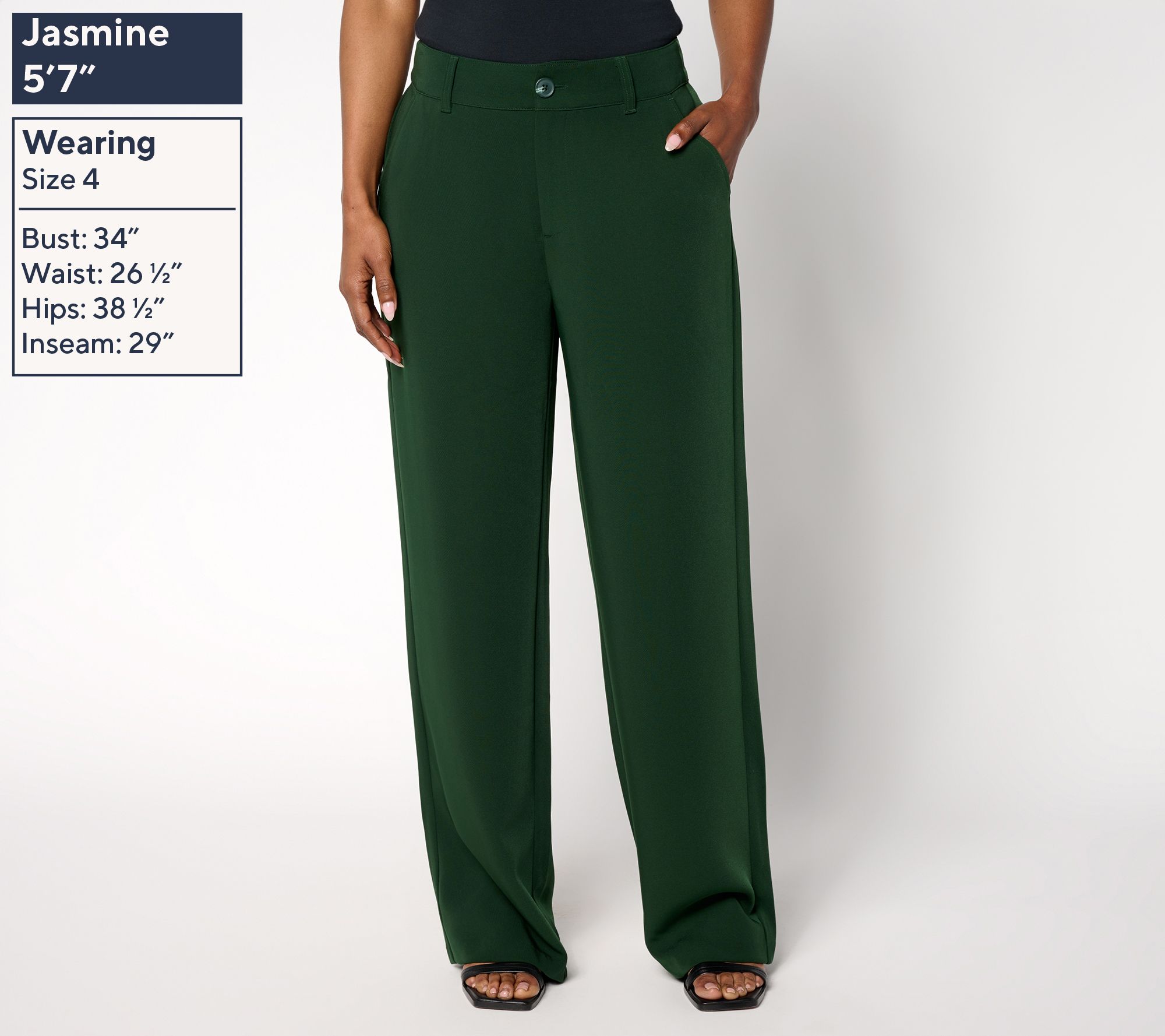 BEAUTIFUL by Lawrence Zarian Regular Straight Leg Trouser