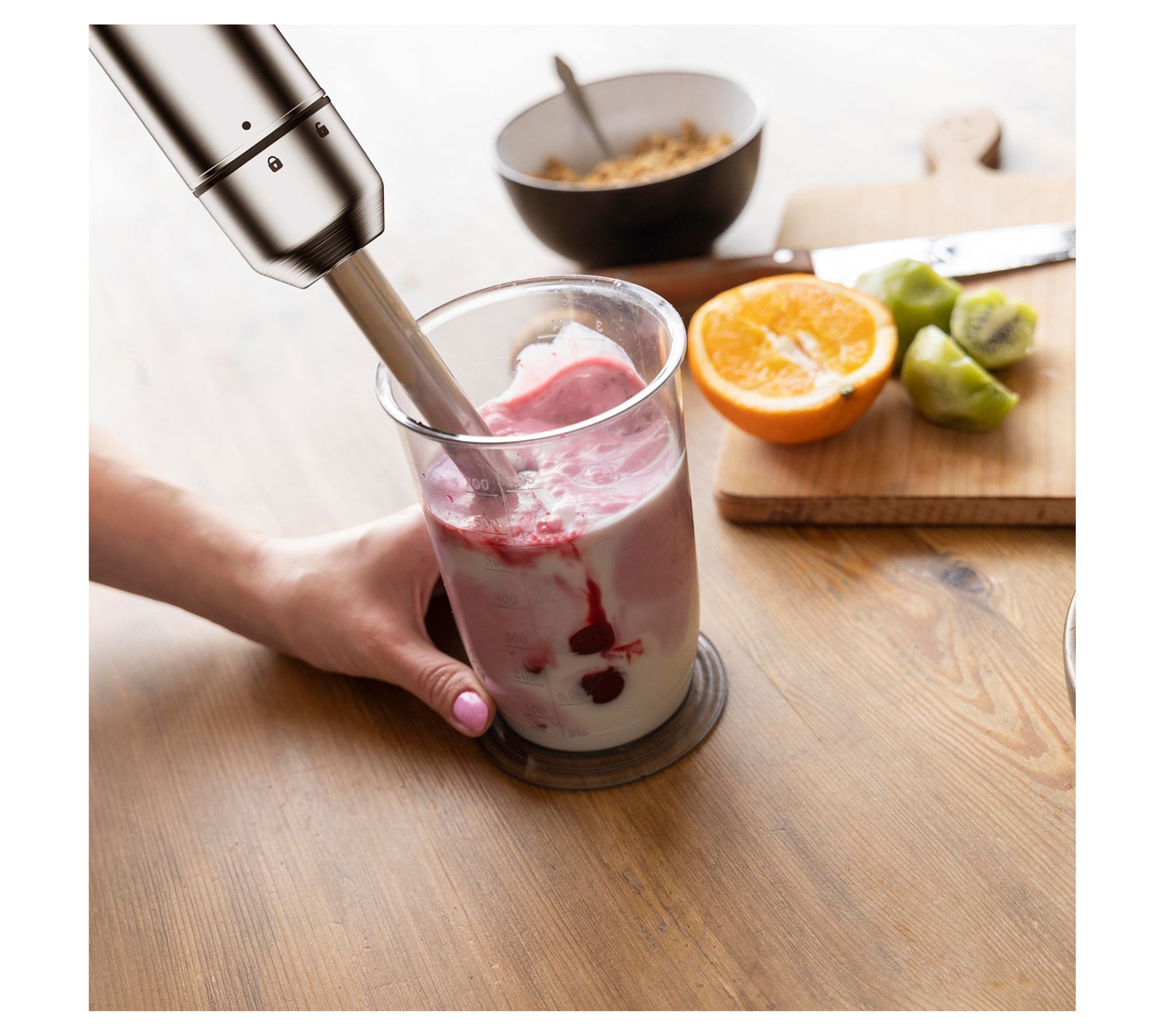 Courant 350-Watt Multifunctional Hand Blender w/ Whisk & Cup