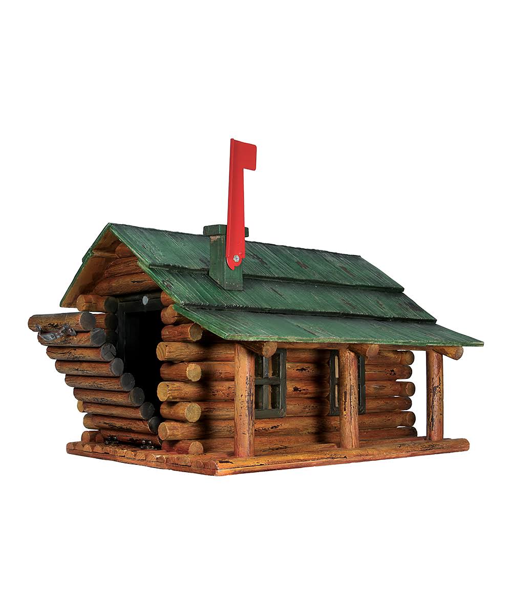 Log Cabin Mailbox
