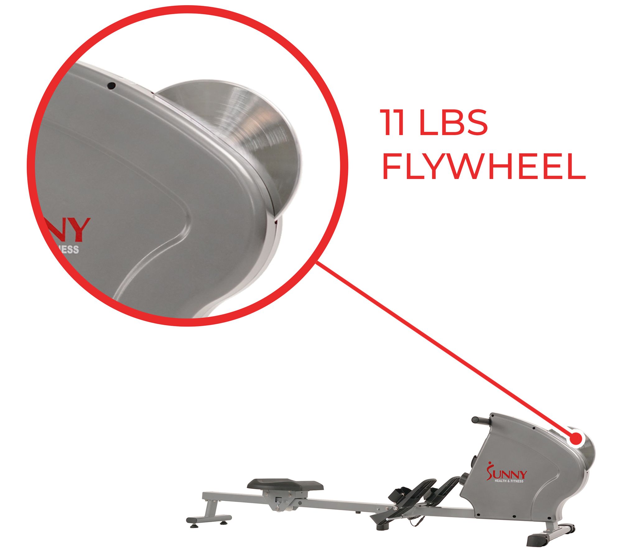 Sunny Health & Fitness Flywheel Rowing Machine