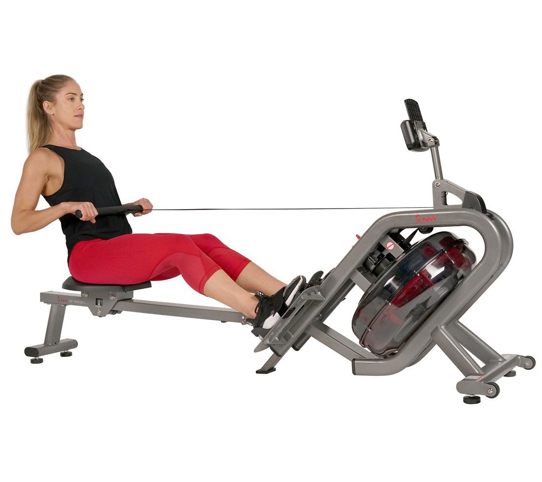 Sunny Health & Fitness Hydro Water Rowing Machine SF-RW5910