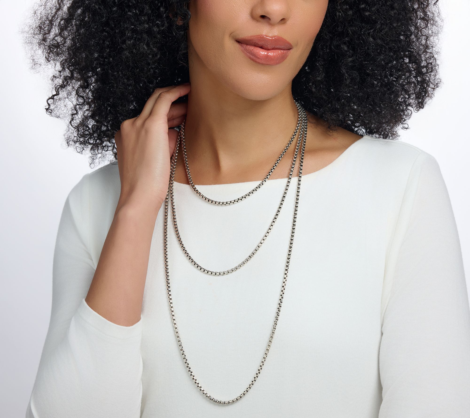 JAI Sterling Silver 3.7mm 72