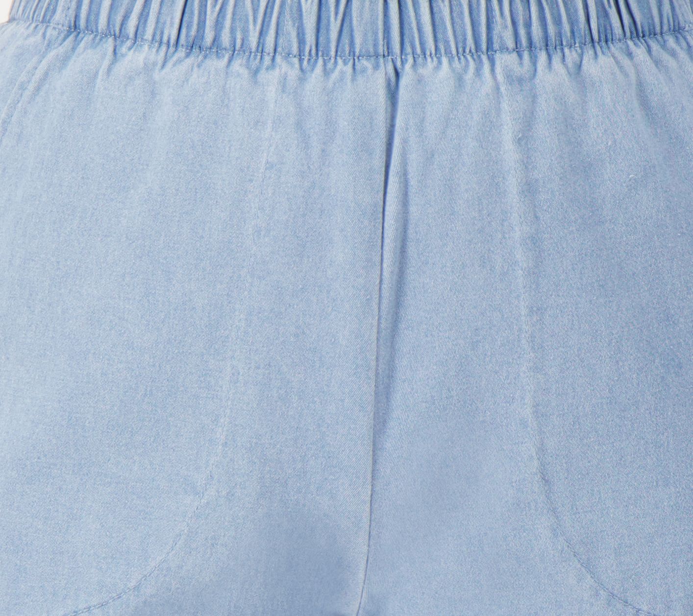 Denim & Co. Original Waist Stretch Regular Side Pocket Pant-Core