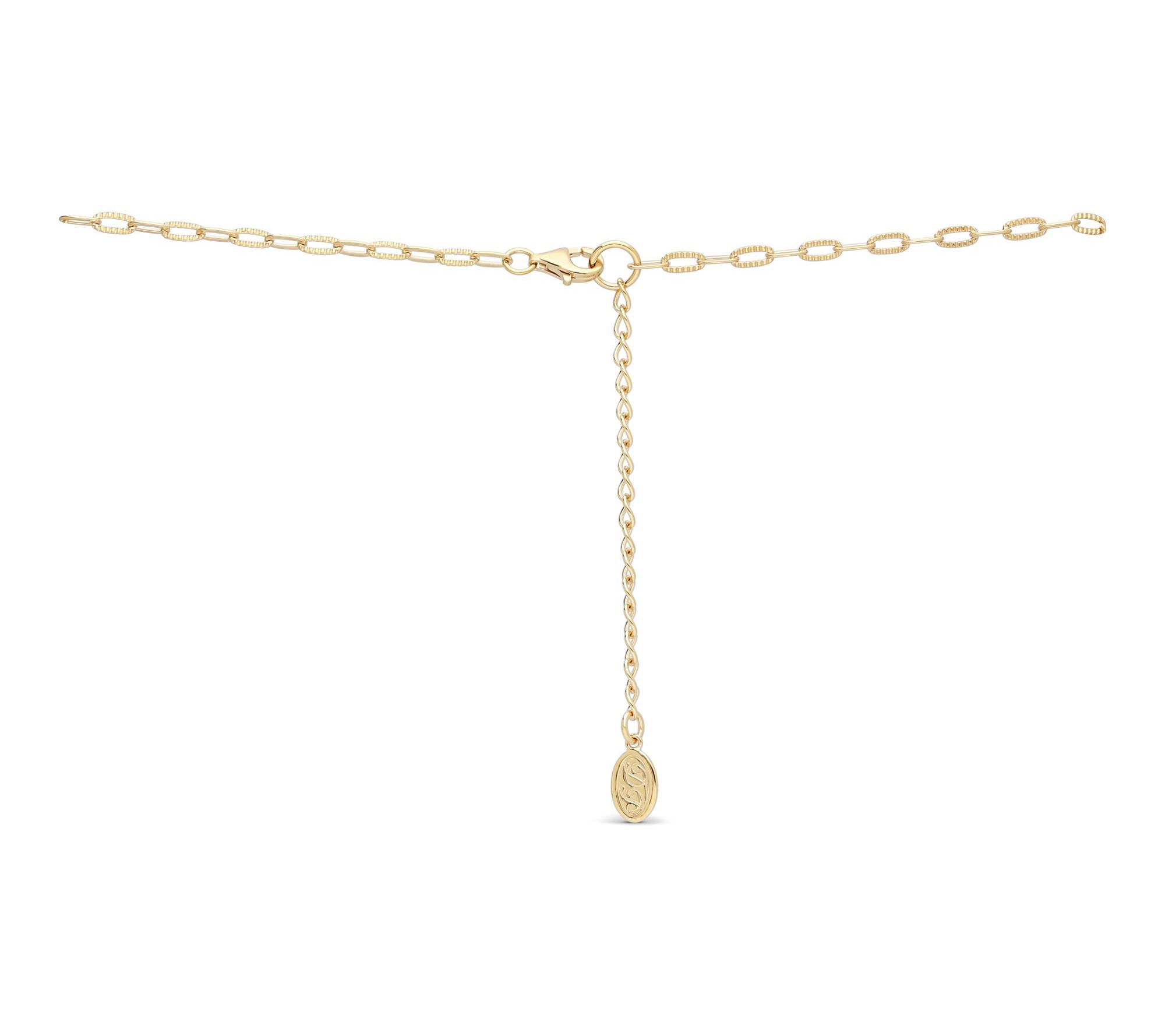 Dallas Prince 14K Clad Chrome Marcasite & BlueTopaz Necklace