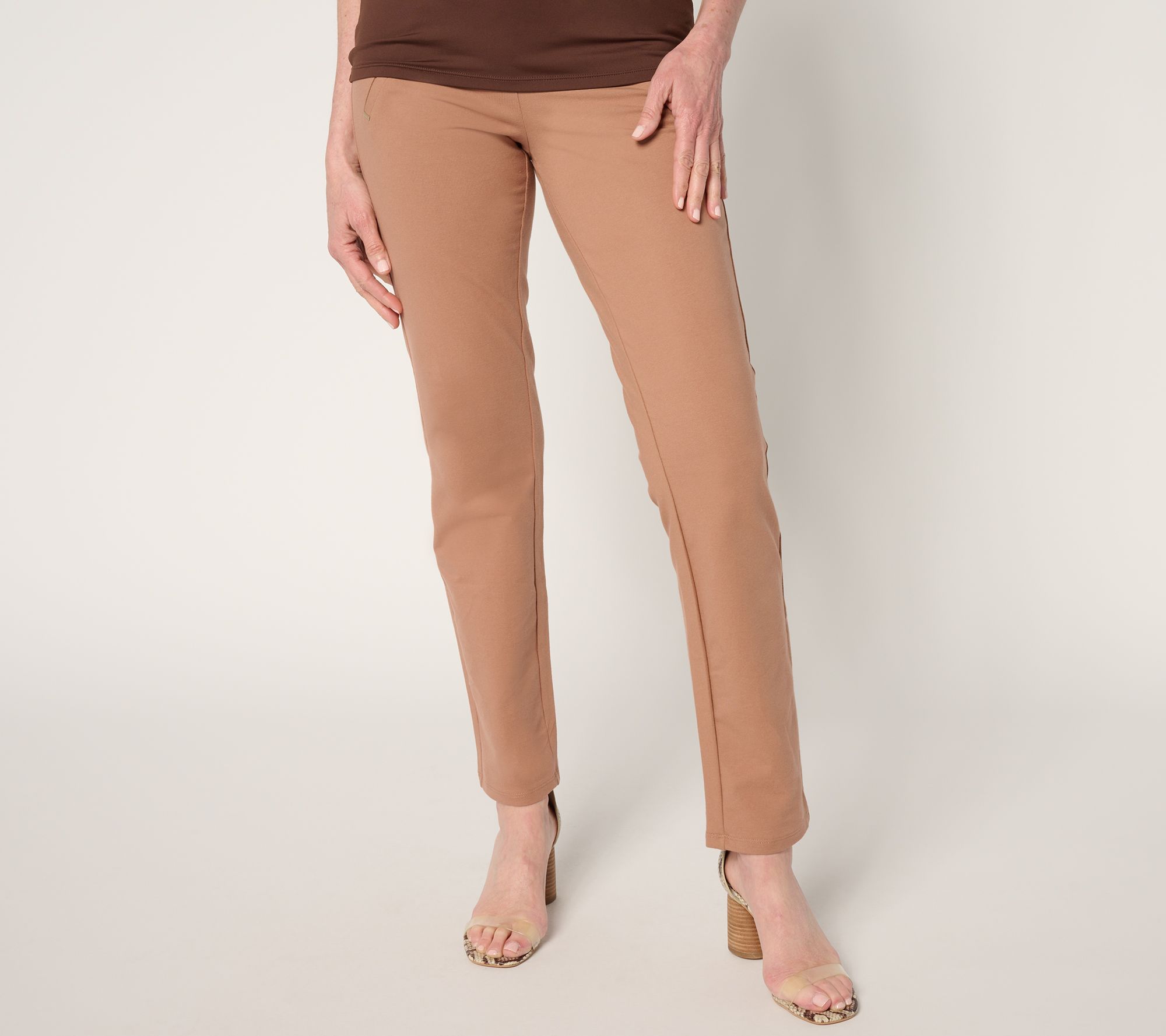 Women with Control Tummy Control 86/14 Reg. Straight Leg Pants