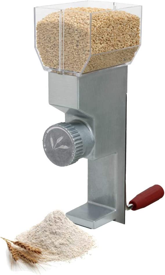 Deluxe Grain Mill, small, Silver, VKP1024