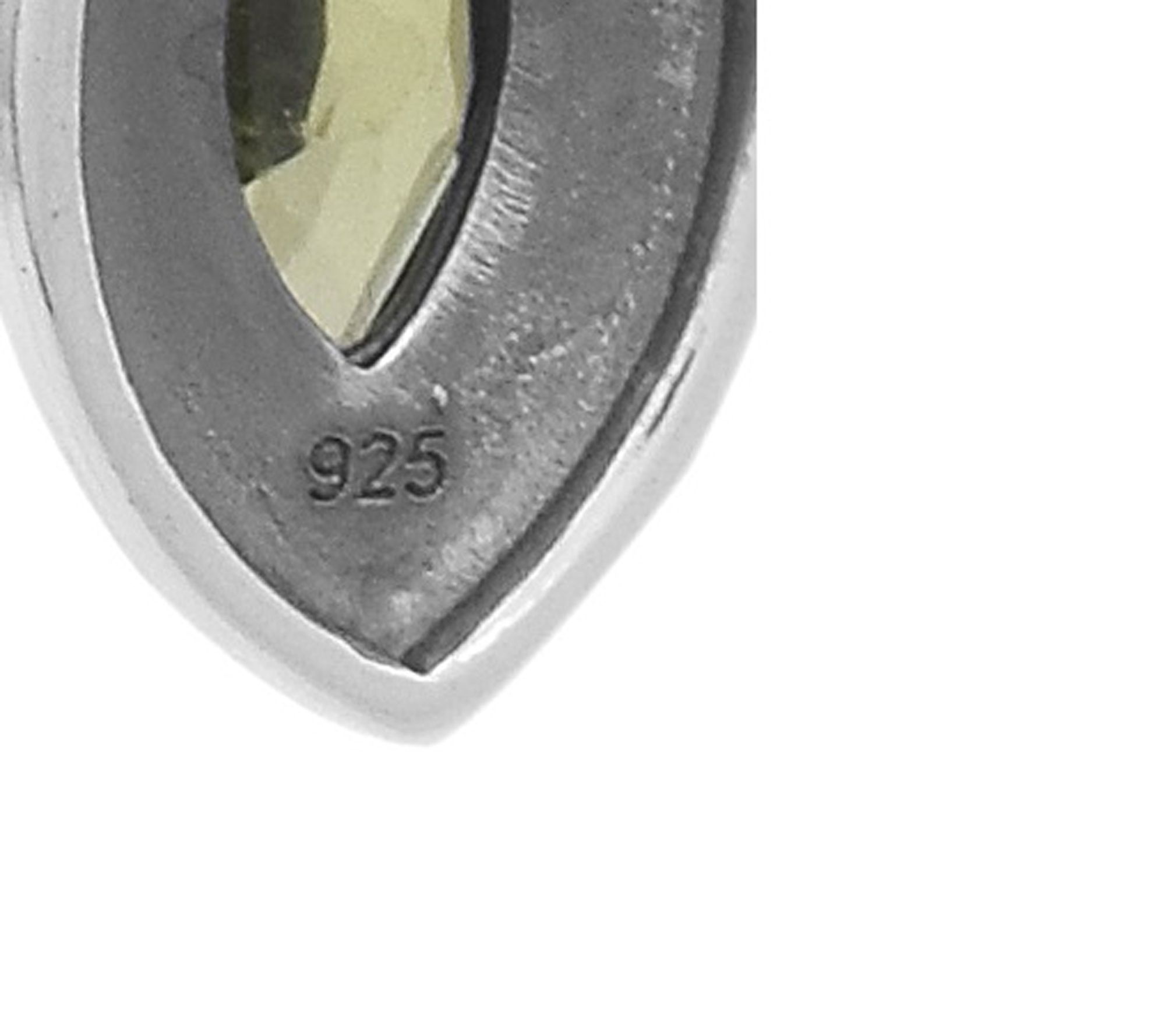 Artisan Crafted Peridot Marquise Dangle Earrings, Sterling