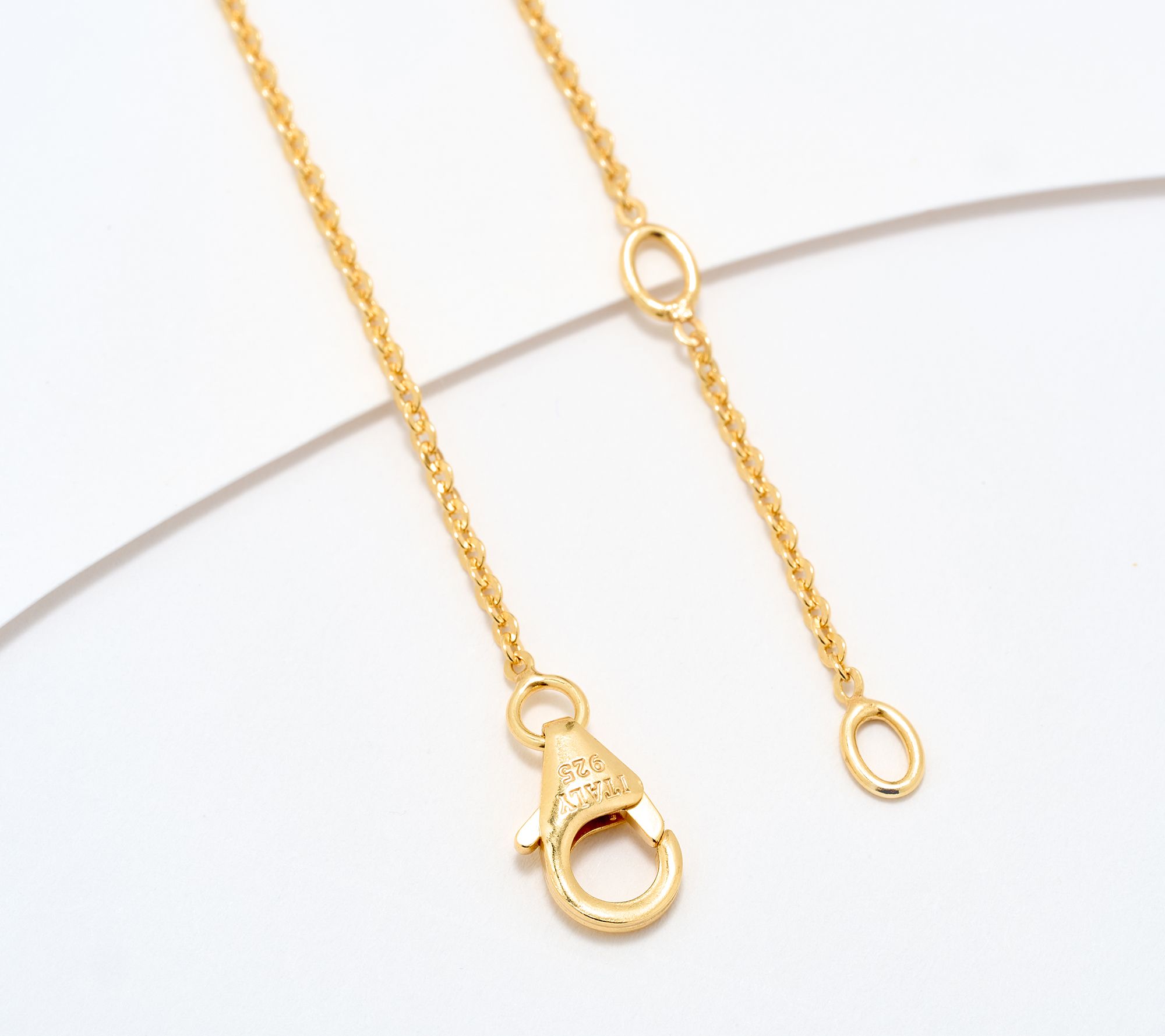 Diamonique Italia Baguette Heart Necklace, Sterling Silver