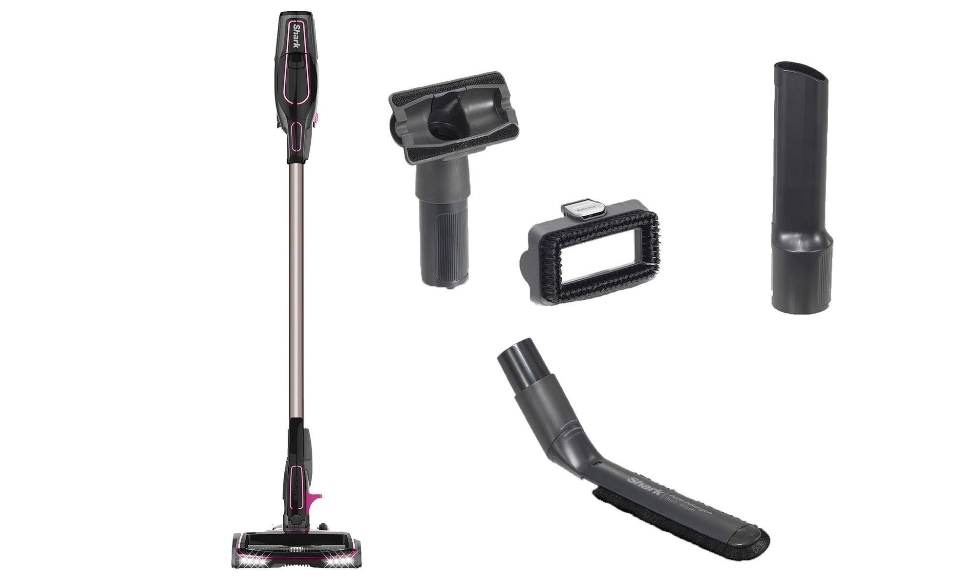 Shark IR101 Rocket Ion Ultra-LightRechargeable Cordless Bagless Vacuum, Pink (Certified Refurbished)