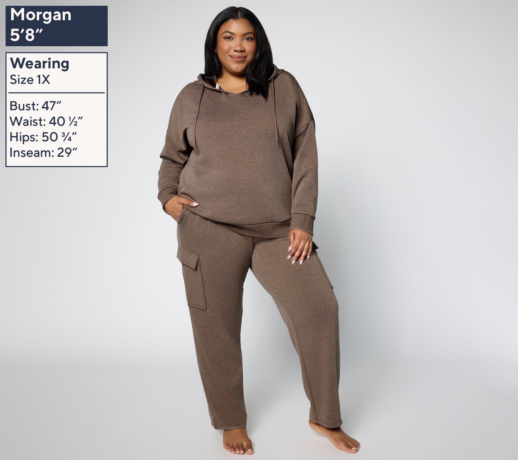 Berkshire Homewear Regular Plush Jersey Cargo Lounge Set