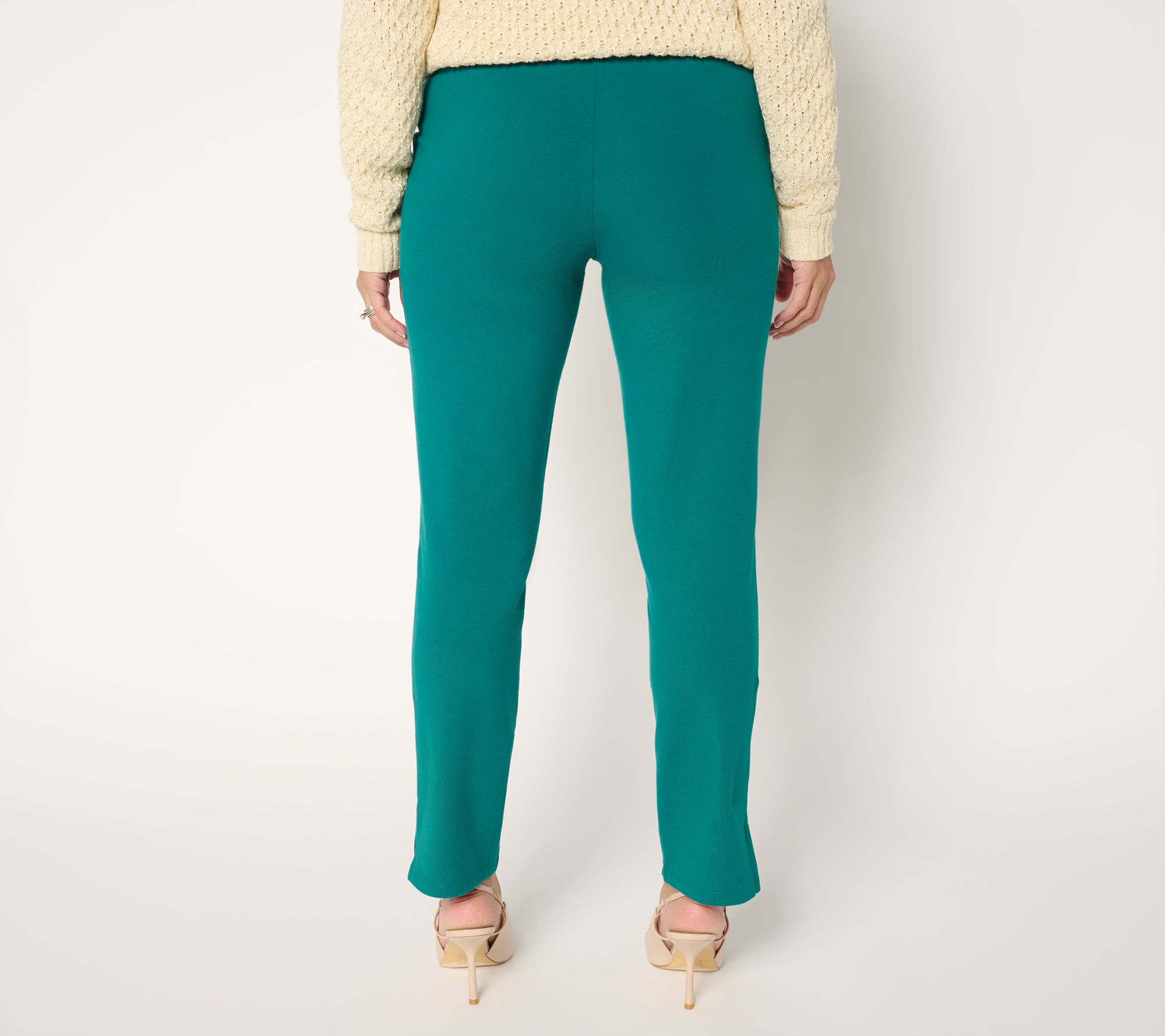 Women with Control Regular 86/14 Straight Leg Ankle Pants