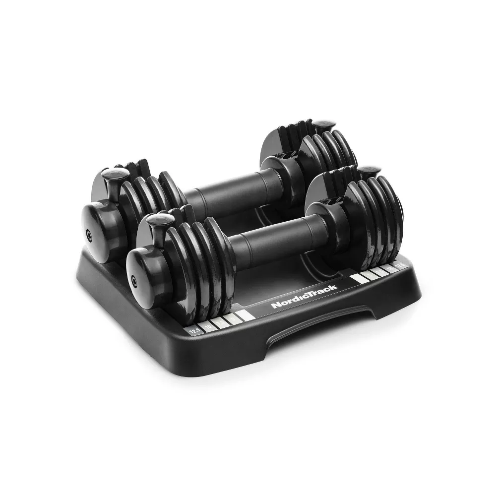 Nordictrack 25-Pound Dumbbell Set, Black