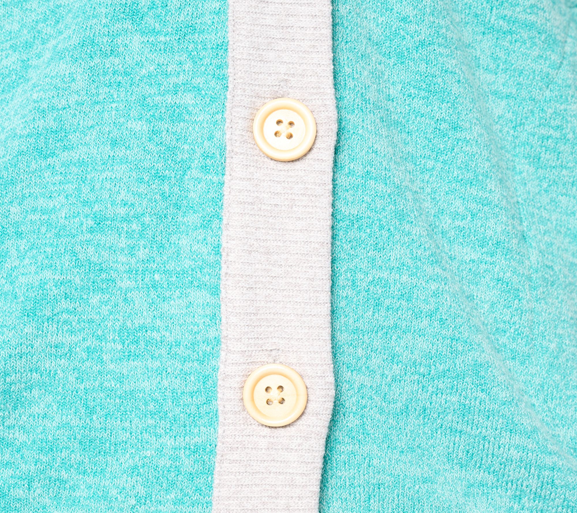 MUK LUKS Brushed Sweater Button-Up Lounge Set