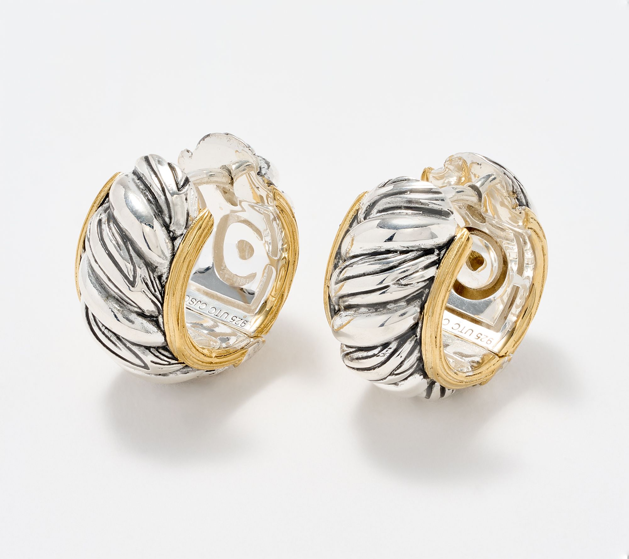 Christian James by Scott Grimes Sterl & 14KClad Two Tone 1/2