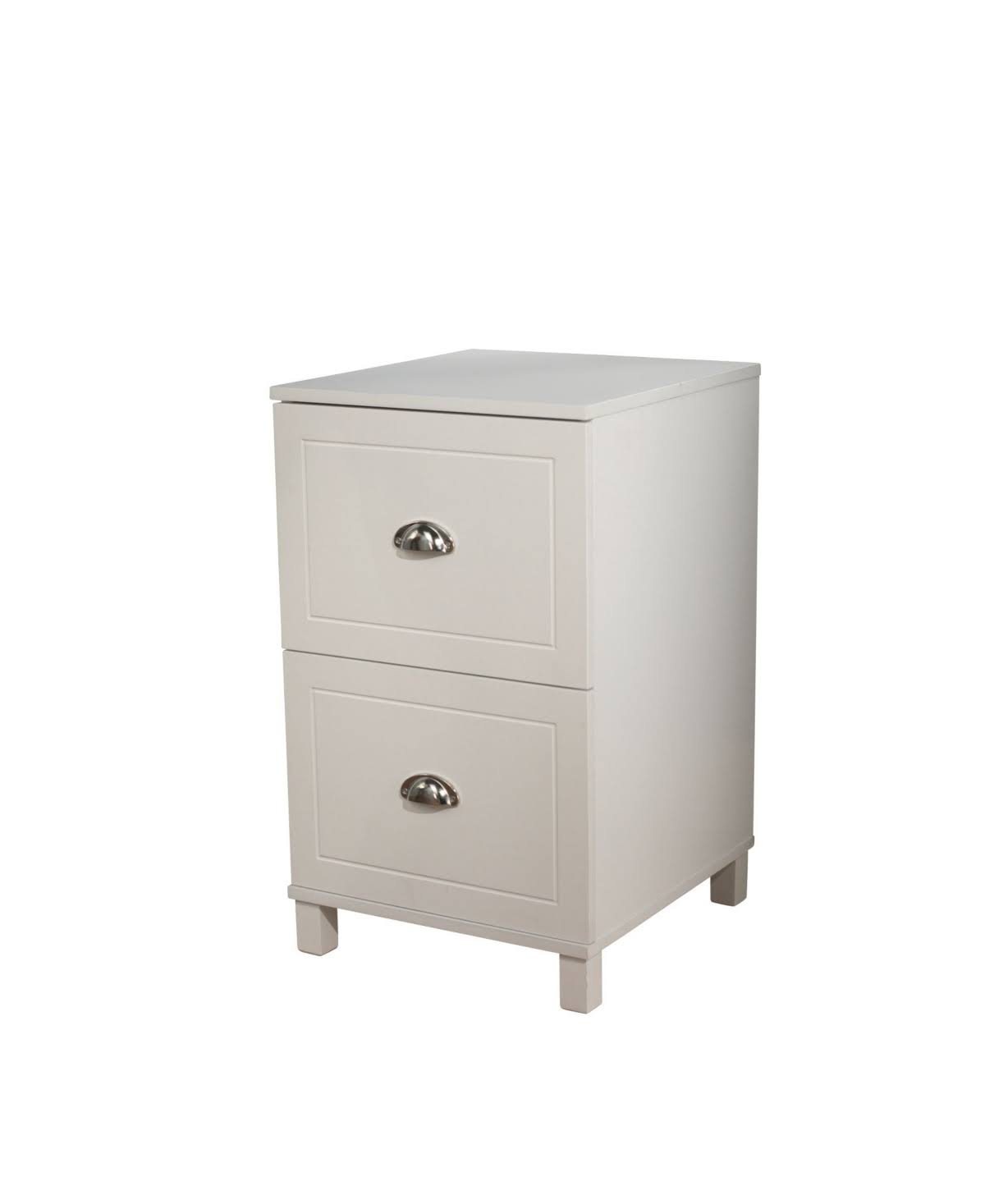 Bradley 2-Drawer Vertical Filing Cabinet Black