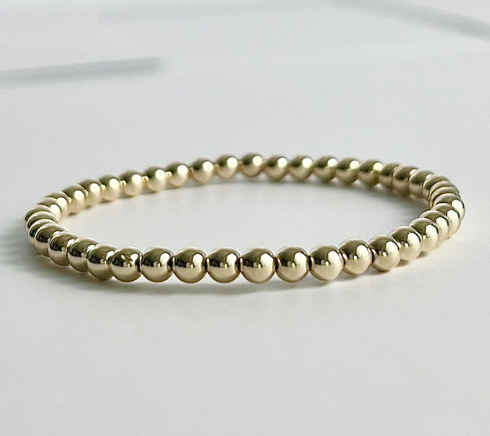 MaeMarie Wraps Heart of Gold Single Slip On Bracelet, 14K Gold