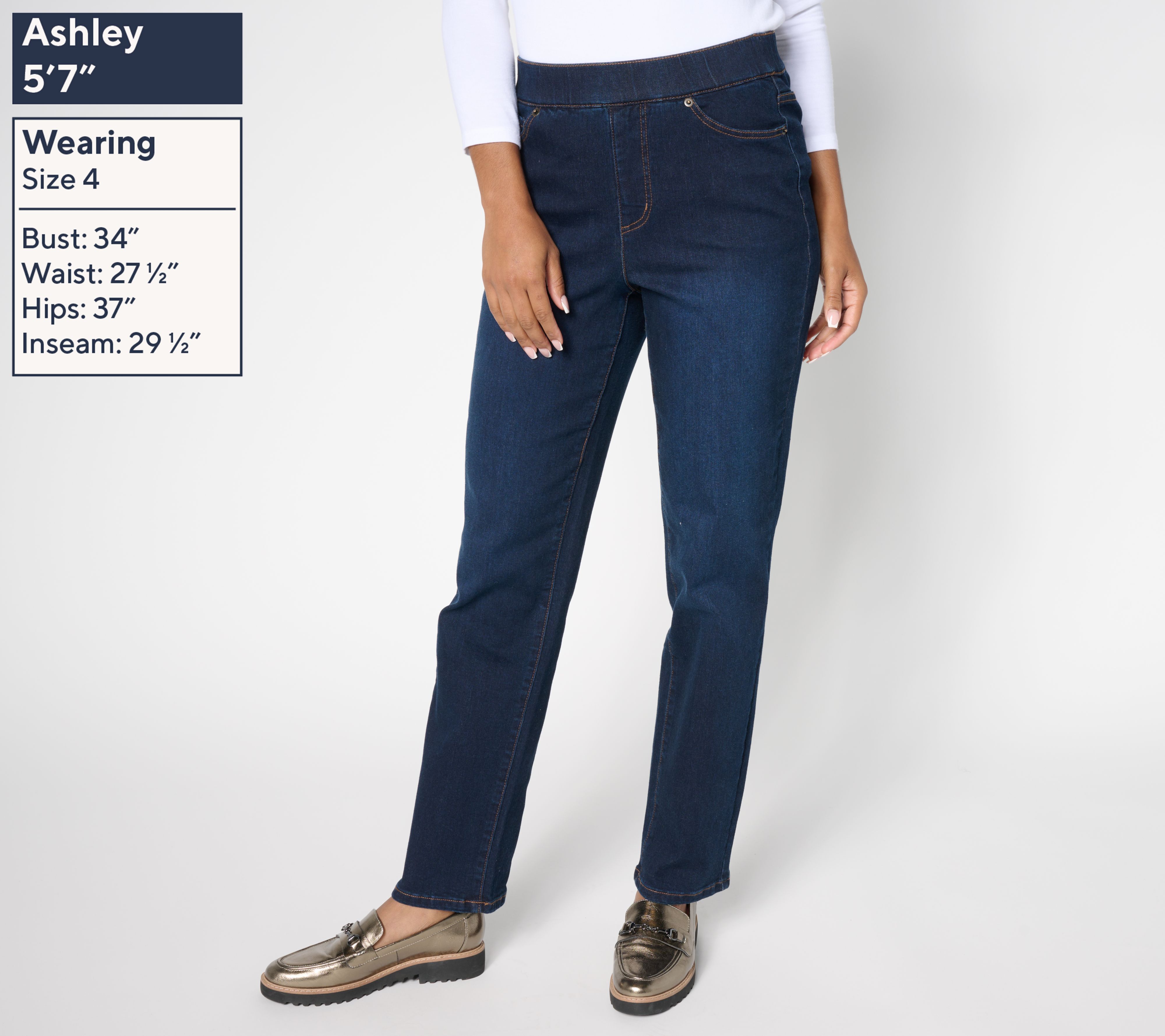 Ree by The Pioneer Woman Regular Jeans - Indigo Straight Leg