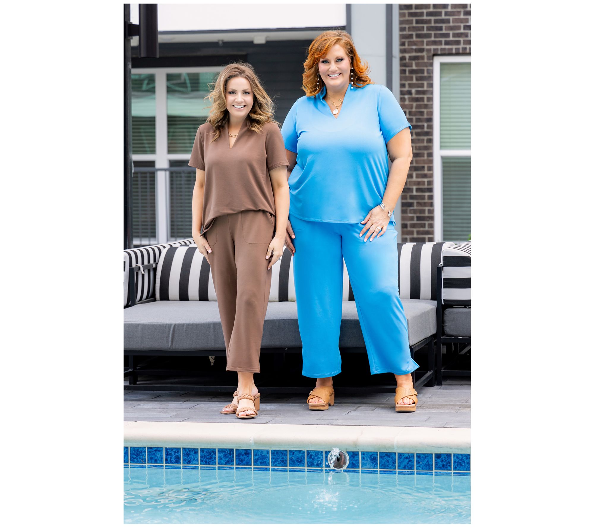 Brandis Dress Out Loud Tall Acquitted Knit Cropped Pants