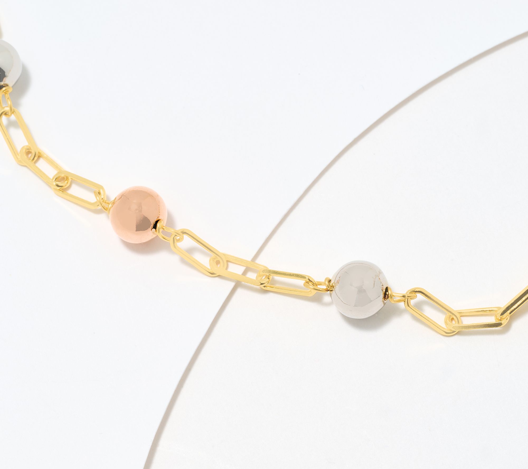 David Markstein Bronze 8mm Beaded Station 17+3