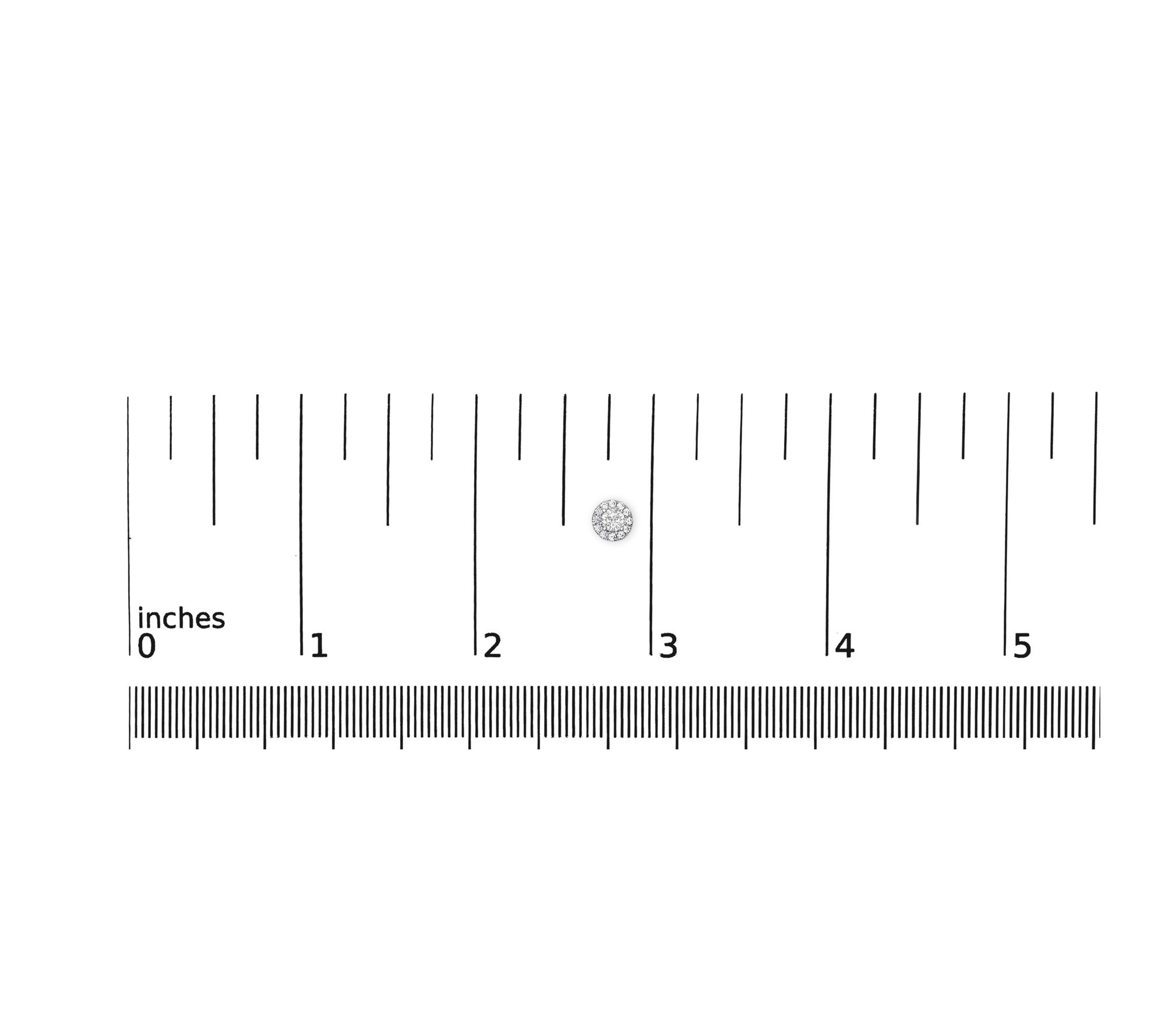 Haus of Brilliance Pave Lab Grown Diamond StudEarrings, 14K