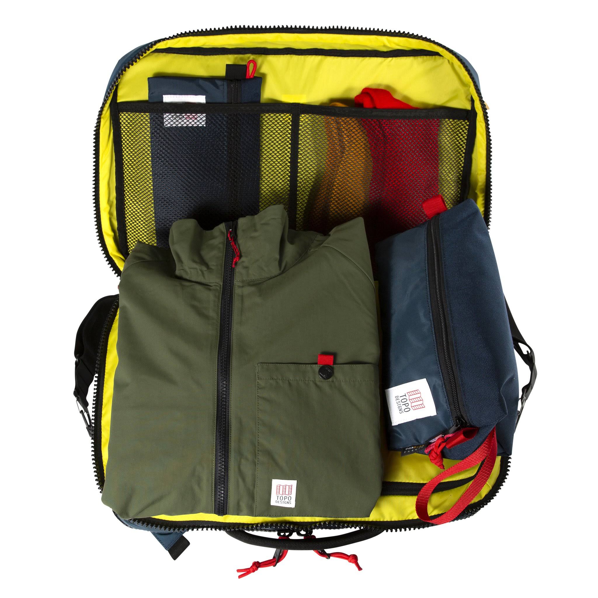 Topo Designs Global Briefcase 3-Day - Blue/Black Ripstop