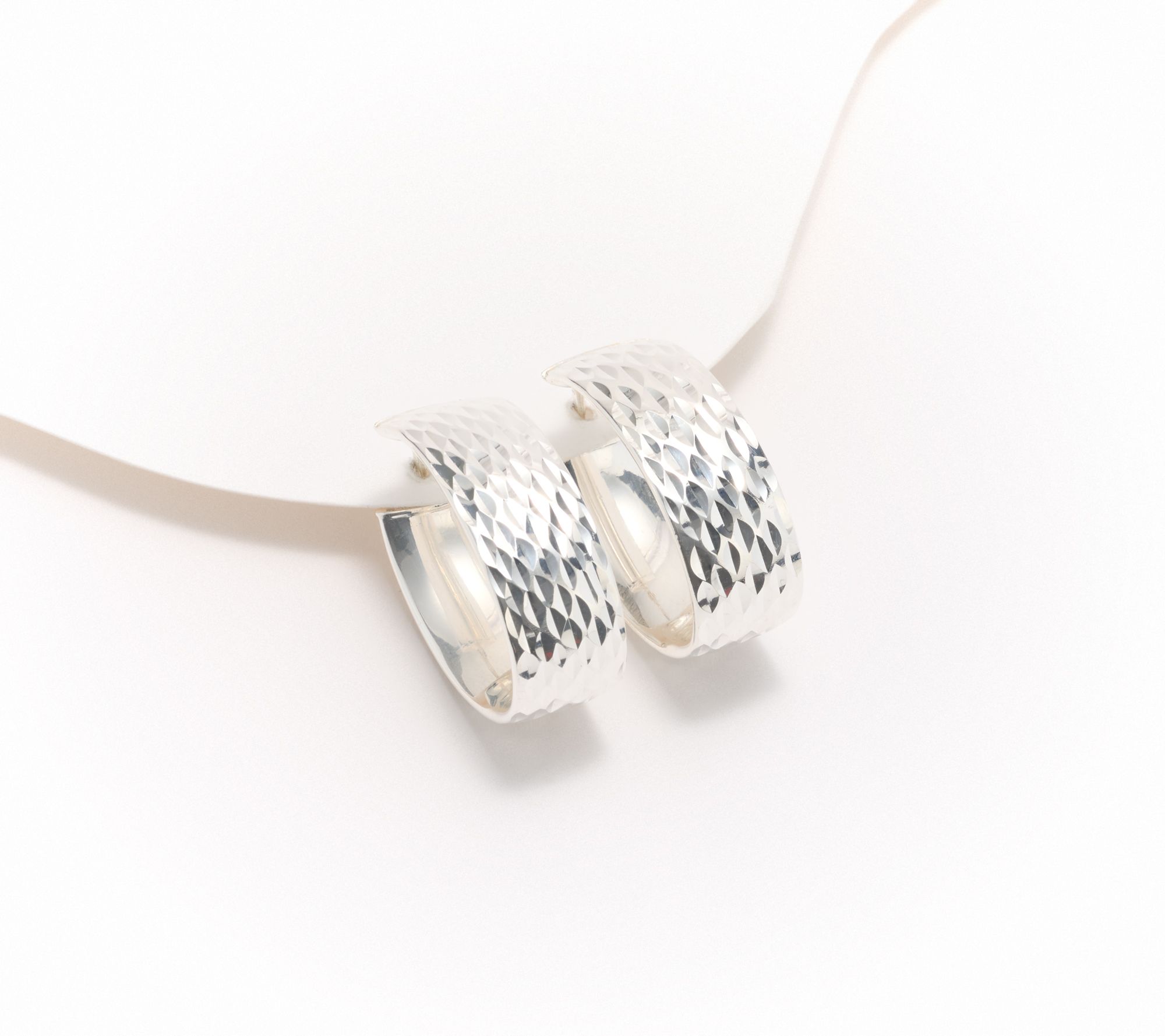 UltraFine 950 Silver Squared Oval 1