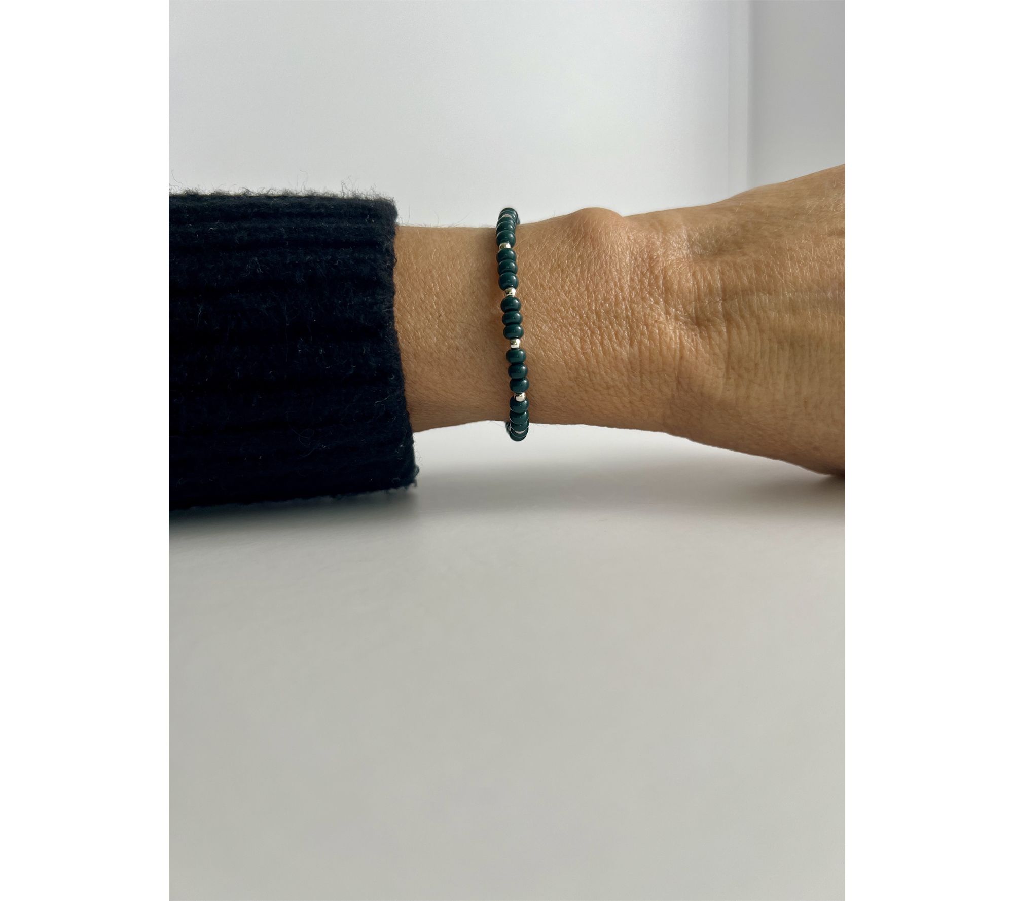 MaeMarie Wraps Meadow Bubble Slip On Bracelet,Sterling