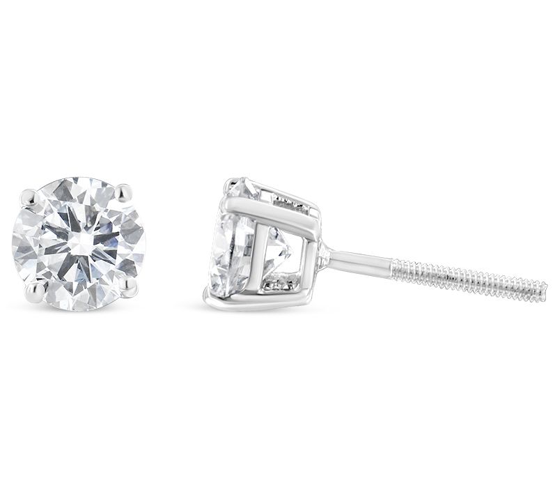 Haus of Brilliance 3.00 cttw Lab Grown Diamond Earrings, 14K